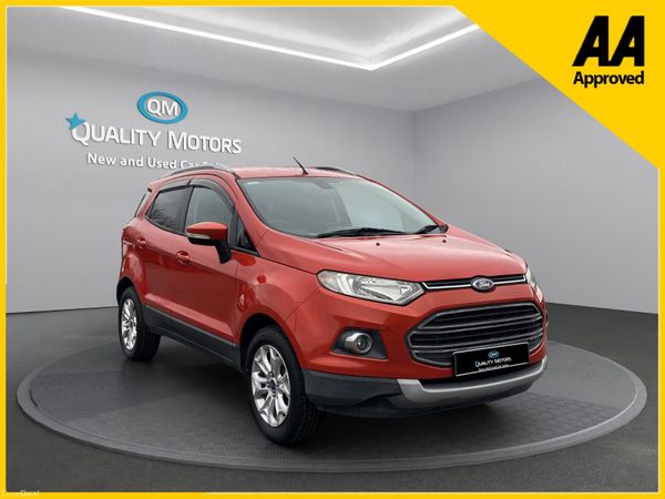 Ford EcoSport SUV, Petrol, 2015, Orange