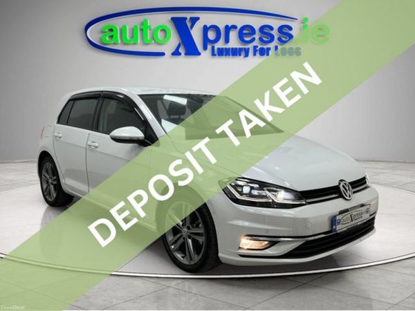 Volkswagen Golf Hatchback, Petrol, 2019, White