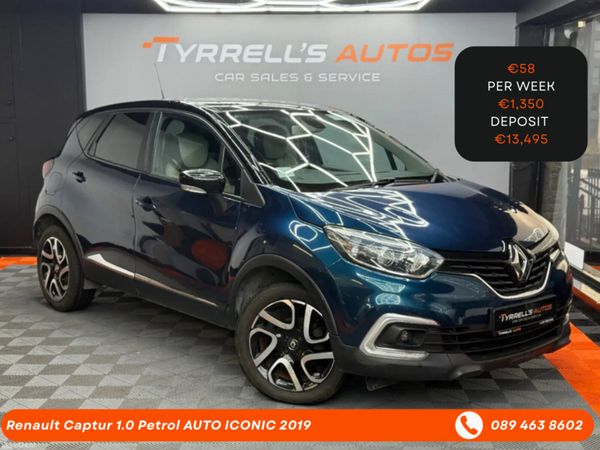 Renault Captur Hatchback, Petrol, 2019, Blue