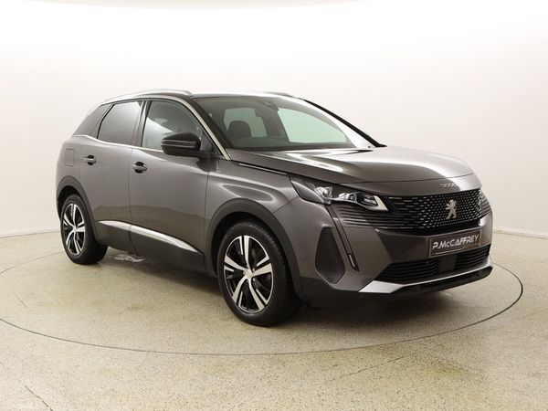 Peugeot 3008 SUV, Petrol Plug-in Hybrid, 2022, Grey
