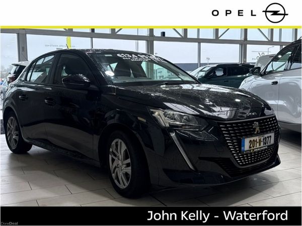 Peugeot 208 Hatchback, Petrol, 2020, Black