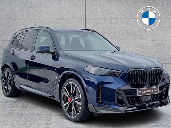 BMW X5 SUV, Petrol Plug-in Hybrid, 2026, Blue