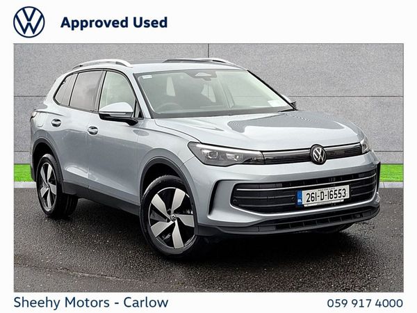 Volkswagen Tiguan SUV, Petrol Plug-in Hybrid, 2026, Silver