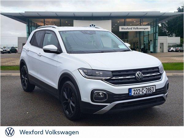 Volkswagen T-Cross SUV, Petrol, 2022, White