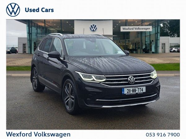 Volkswagen Tiguan SUV, Diesel, 2021, Black