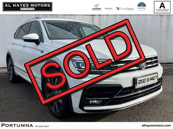 Volkswagen Tiguan Allspace SUV, Diesel, 2020, White