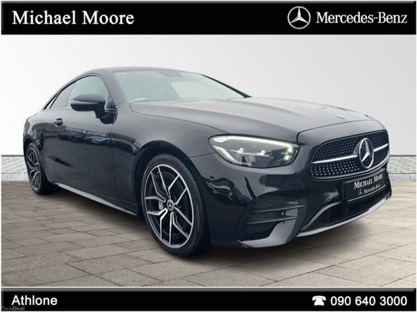 Mercedes-Benz E-Class Coupe, Diesel, 2021, Black