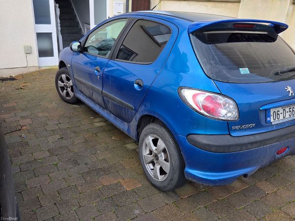 Peugeot 206 Hatchback, Petrol, 2006, Blue