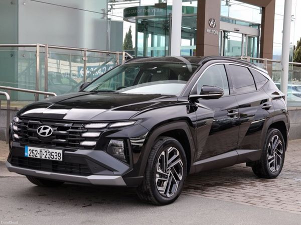 Hyundai Tucson SUV, Petrol Plug-in Hybrid, 2025, Black