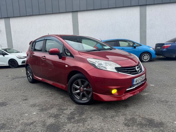 Nissan Note Hatchback, Petrol, 2014, Red