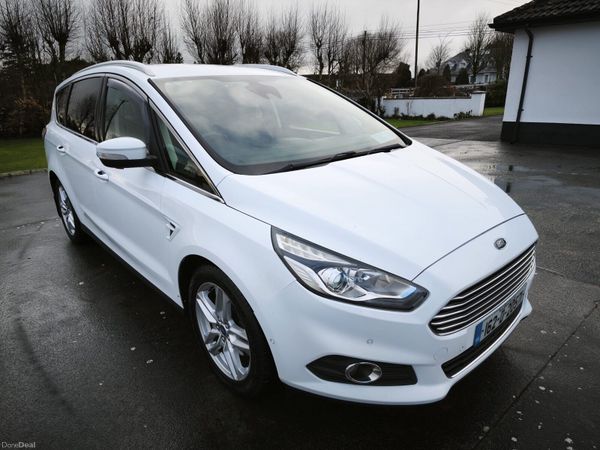 Ford S-Max MPV, Diesel, 2016, White
