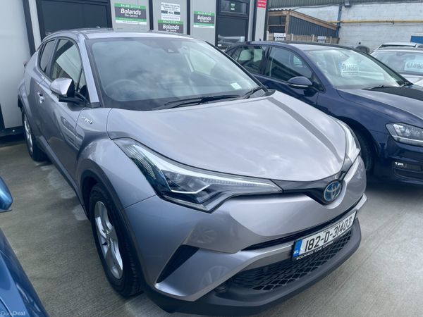 Toyota C-HR Hatchback, Petrol Hybrid, 2018, Silver