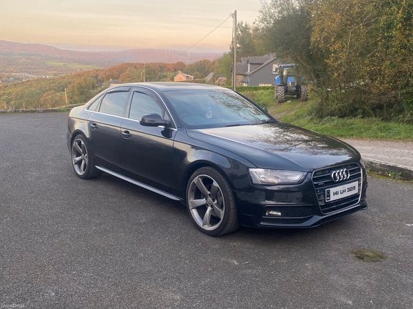 Audi A4 Saloon, Diesel, 2014, Black