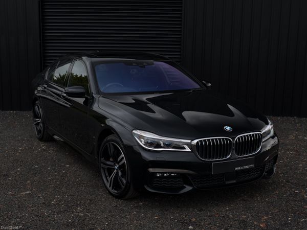 BMW 7-Series Saloon, Petrol Plug-in Hybrid, 2018, Black