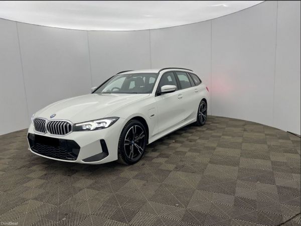 BMW 3-Series Estate, Petrol Plug-in Hybrid, 2023, White
