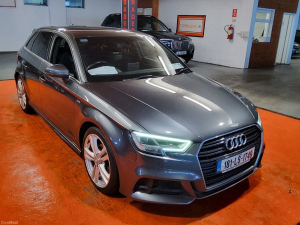 Audi A3 Hatchback, Diesel, 2018, Grey