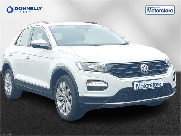 Volkswagen T-Roc Hatchback, Petrol, 2020, White