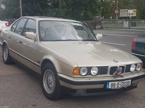 BMW 5-Series Saloon, Petrol, 1988, Bronze