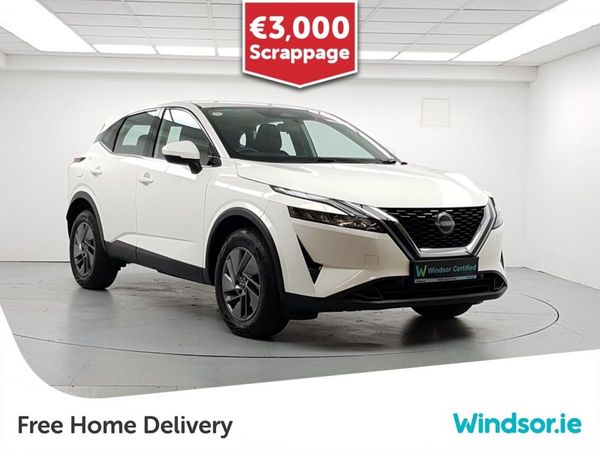 Nissan Qashqai MPV, Petrol, 2024, White