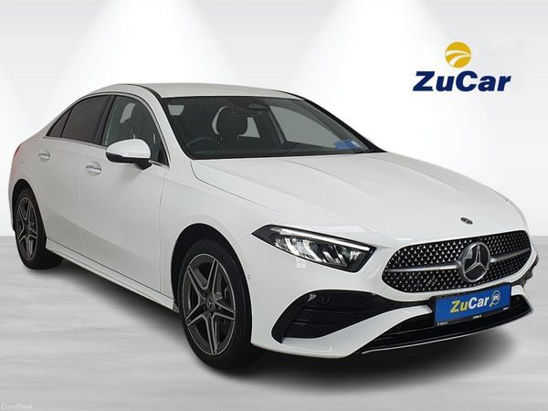 Mercedes-Benz A-Class Saloon, Petrol Plug-in Hybrid, 2024, White