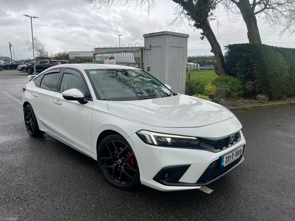 Honda Civic Hatchback, Petrol Hybrid, 2023, White