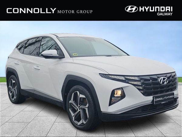 Hyundai Tucson SUV, Petrol Plug-in Hybrid, 2023, White