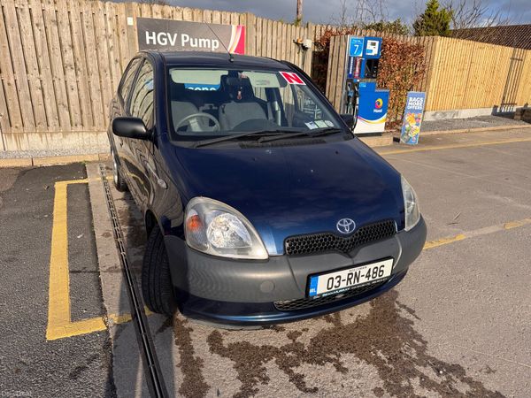 Toyota Yaris Hatchback, Petrol, 2003, Blue