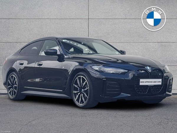 BMW i4 Hatchback, Electric, 2022, Black