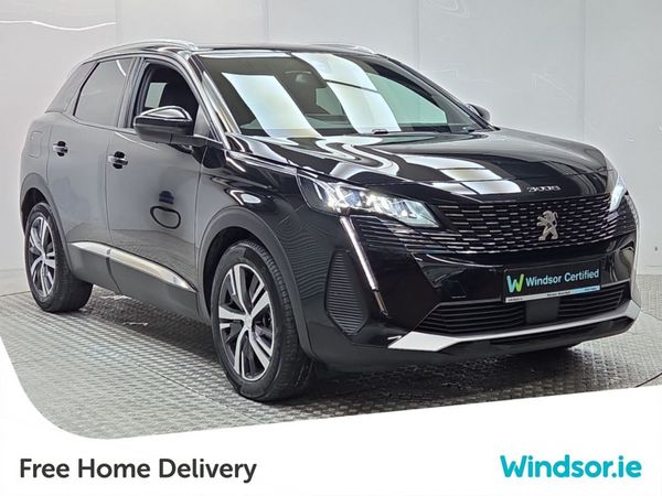 Peugeot 3008 SUV, Petrol Plug-in Hybrid, 2024, Black