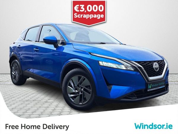 Nissan Qashqai SUV, Petrol, 2022, Blue
