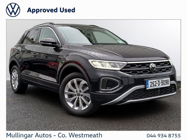 Volkswagen T-Roc SUV, Petrol, 2025, Black