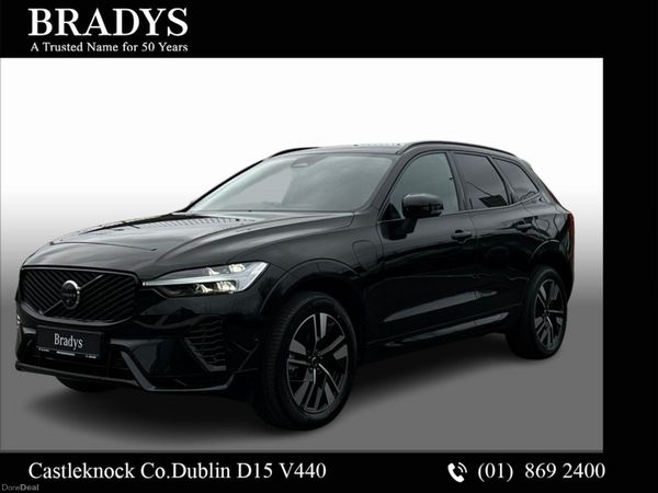 Volvo XC60 SUV, Petrol Hybrid, 2025, Black