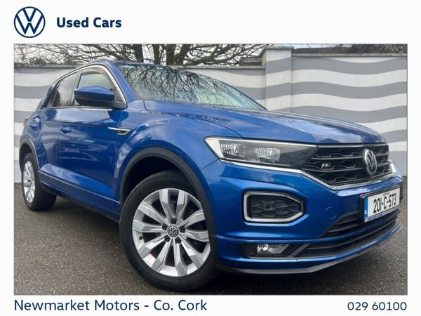Volkswagen T-Roc SUV, Petrol, 2020, Blue