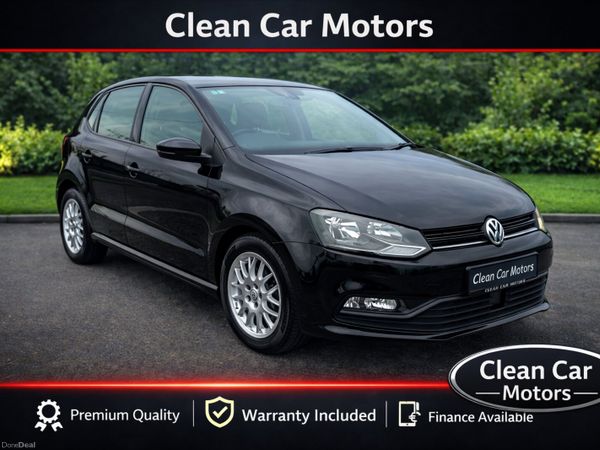 Volkswagen Polo Hatchback, Petrol, 2015, Black
