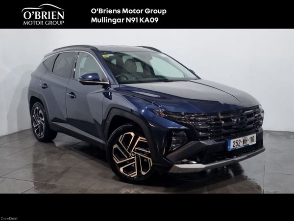Hyundai Tucson SUV, Petrol Hybrid, 2025, Blue