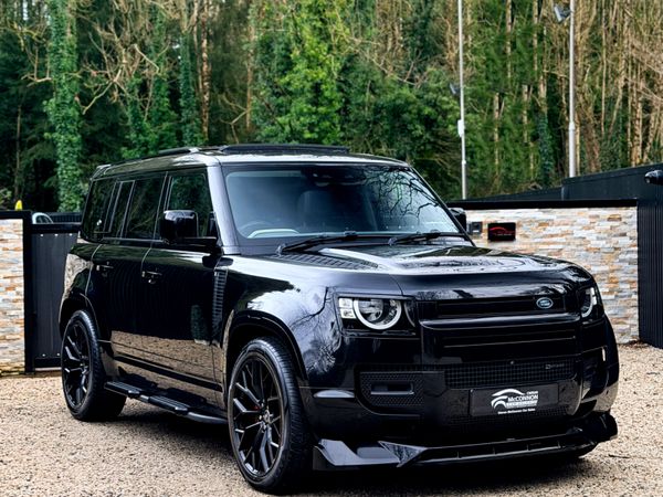 Land Rover Defender Van, Petrol Plug-in Hybrid, 2021, Black