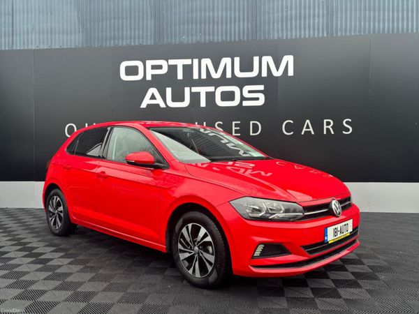 Volkswagen Polo Hatchback, Petrol, 2018, Red