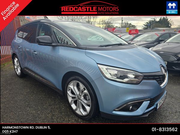 Renault Grand Scenic Hatchback, Petrol, 2019, Blue