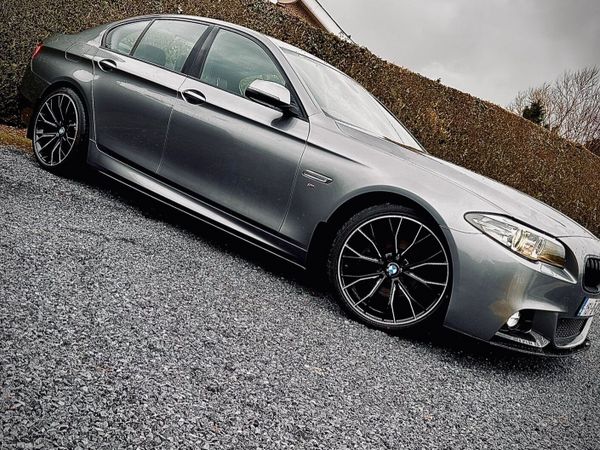 BMW 5-Series Saloon, Diesel, 2015, Grey