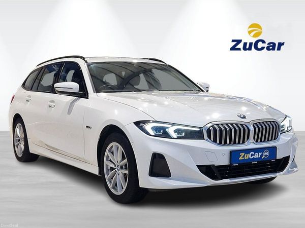 BMW 3-Series Estate, Petrol Plug-in Hybrid, 2023, White