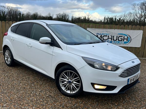 Ford Focus Hatchback, Diesel, 2018, White