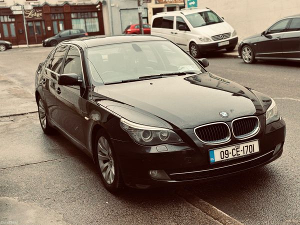 BMW 5-Series Saloon, Diesel, 2009, Black