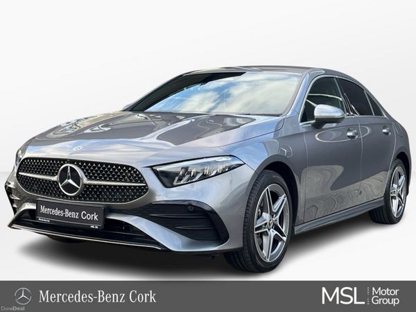 Mercedes-Benz A-Class Saloon, Petrol Hybrid, 2024, Grey