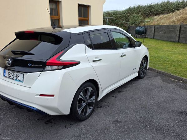 Nissan Leaf Hatchback, Electric, 2018, White