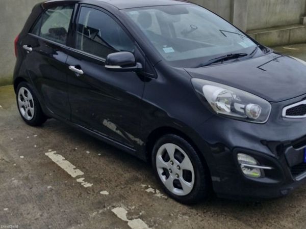 Kia Picanto Hatchback, Petrol, 2012, Black