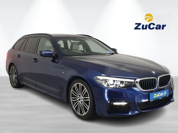 BMW 5-Series Estate, Diesel, 2020, Blue