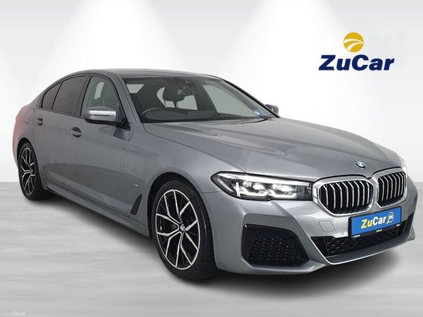 BMW 5-Series Saloon, Diesel Hybrid, 2023, Grey