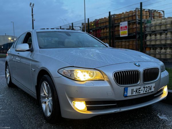 BMW 5-Series Saloon, Diesel, 2011, Silver