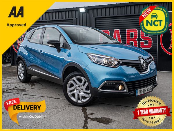 Renault Captur Hatchback, Petrol, 2017, Blue