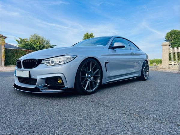 BMW 4-Series Coupe, Petrol, 2014, Silver